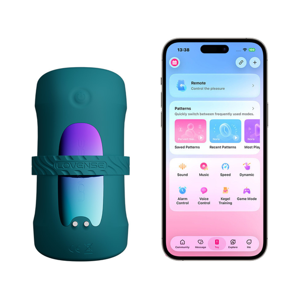 Lovense - Gush 2 Motion App-Controlled Oscillating Massager