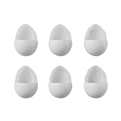 Lovense - Kraken Soft Stretchy Egg Masturbator Pack of 6