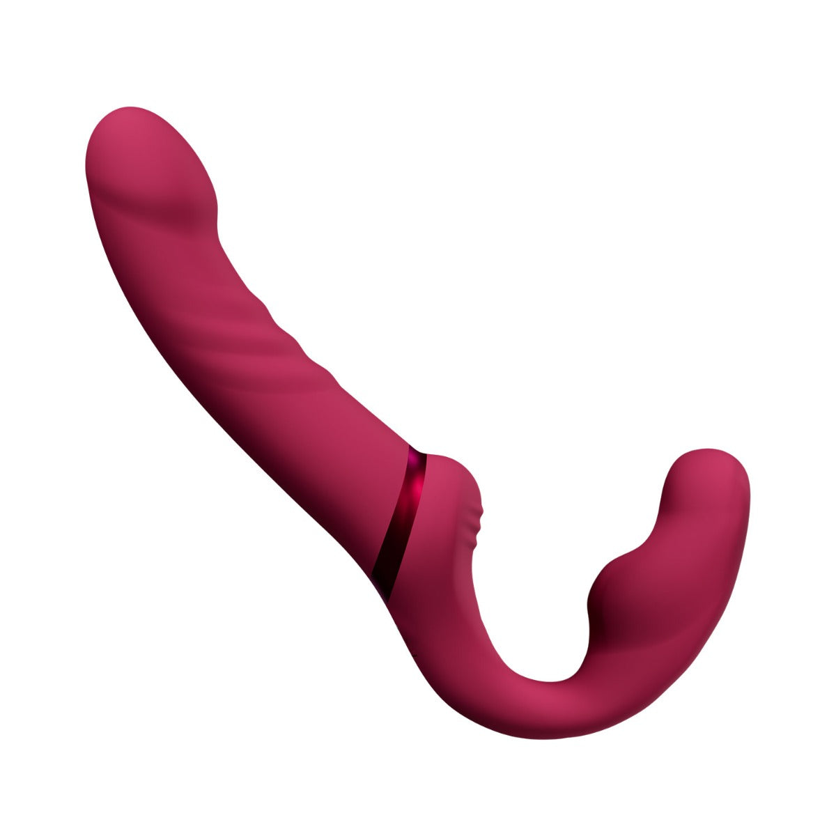 Lovense - Lapis App-Controlled Flexible Double-ended Vibrating Strapless Strap-on Dildo