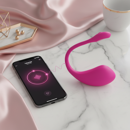 Lovense Lush 2 with app no text - square