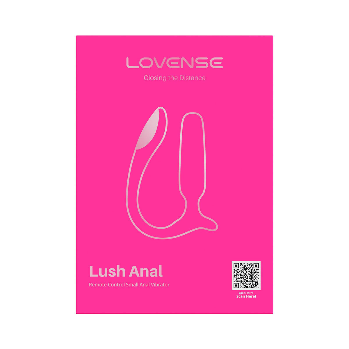 Lovense Lush Anal – App-Controlled Anal Vibrator