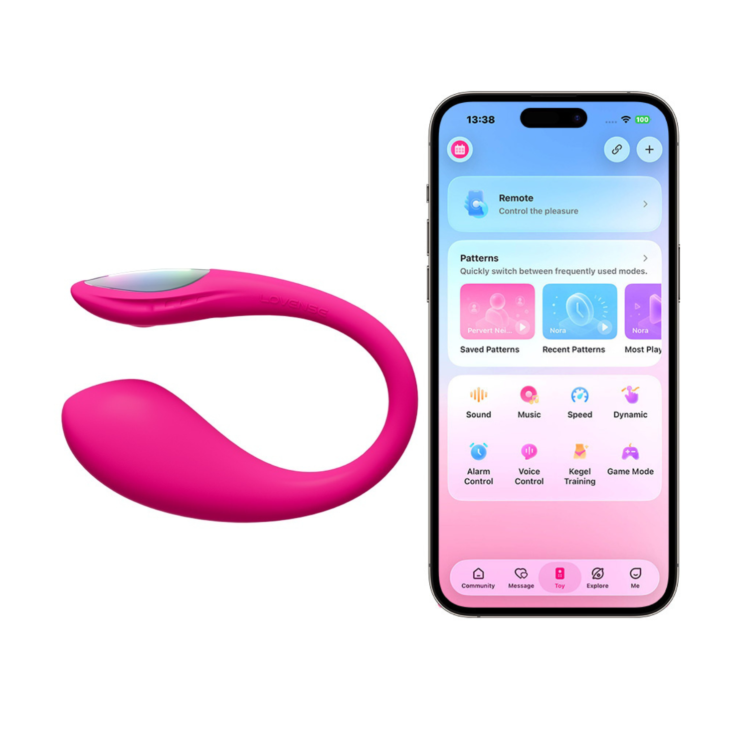 Lovense Lush Mini – App-Controlled Wearable G-Spot Vibrator