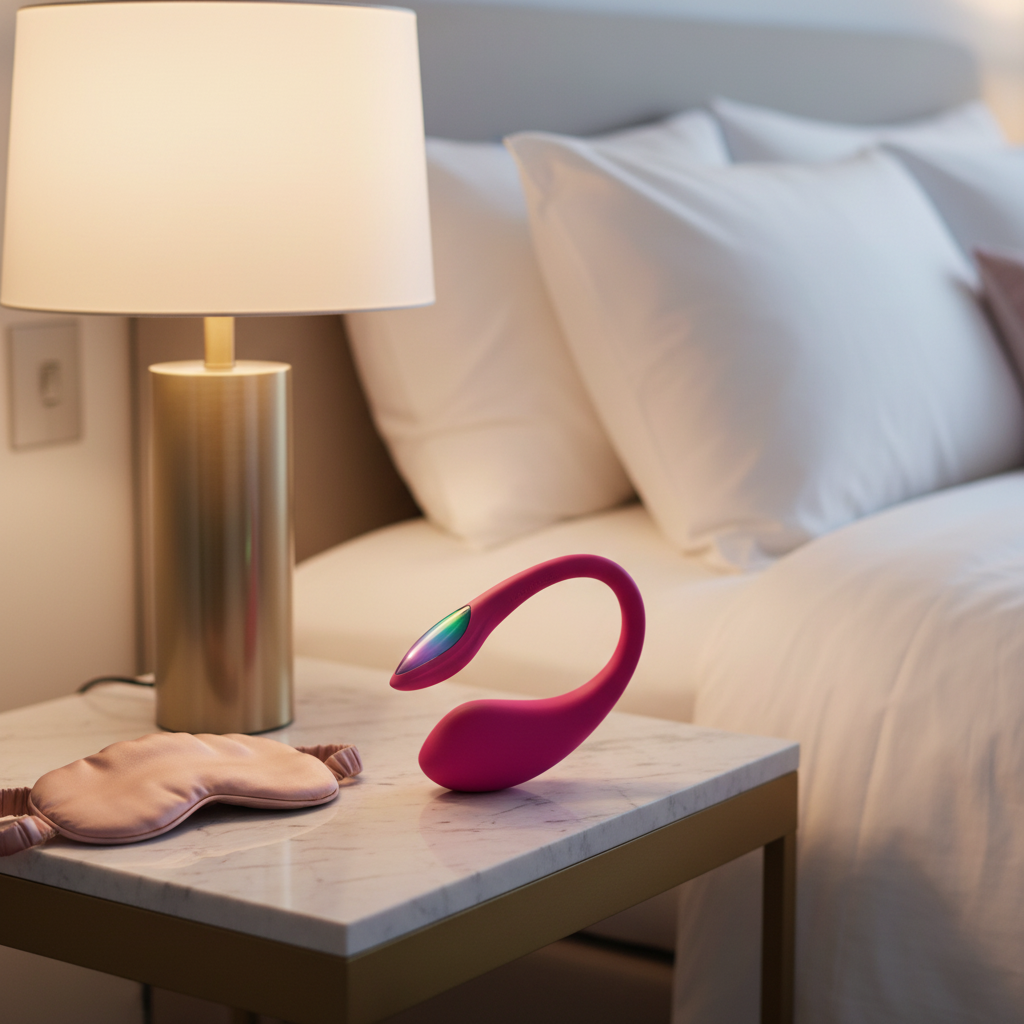 Lovense Lush Mini bedside no text - square