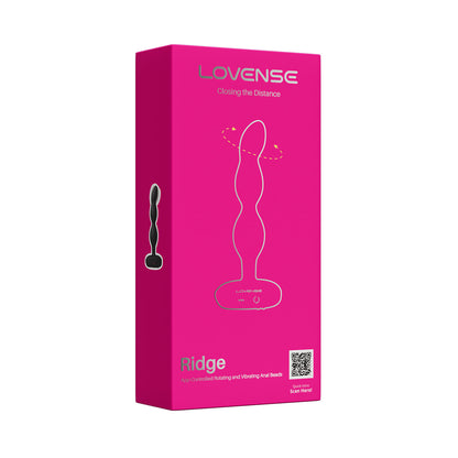 Lovense Ridge - Beads Anal Bergetar & Berputar Terkawal Aplikasi