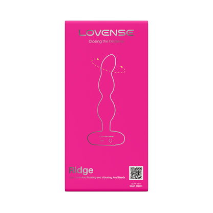 Lovense Ridge - Beads Anal Bergetar & Berputar Terkawal Aplikasi