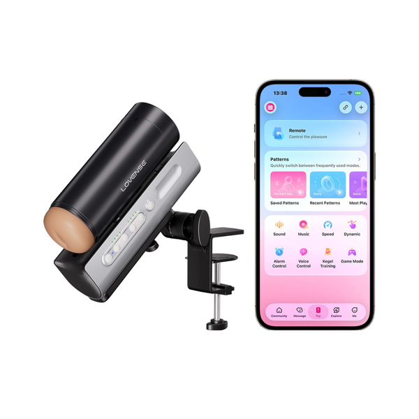 Lovense Solace Pro – AI-Powered App-Controlled Thrusting Male Masturbator
