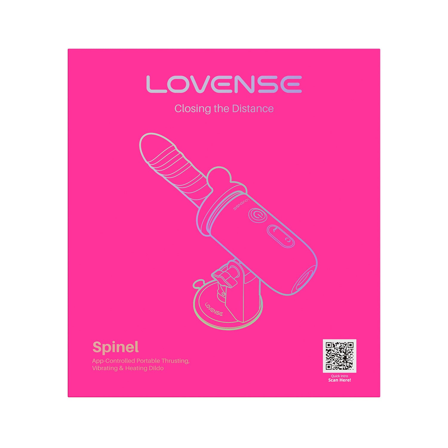 Lovense Spinel – App-Controlled Thrusting Portable Sex Machine
