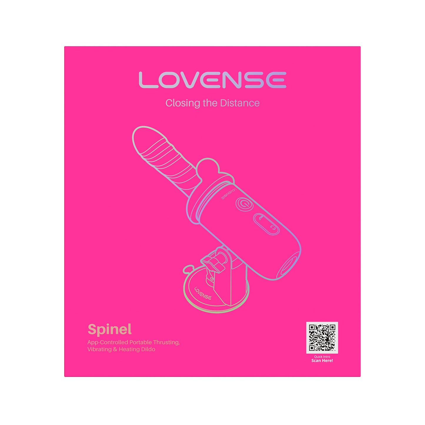 Lovense - Spinel App-Controlled Thrusting Portable Sex Machine