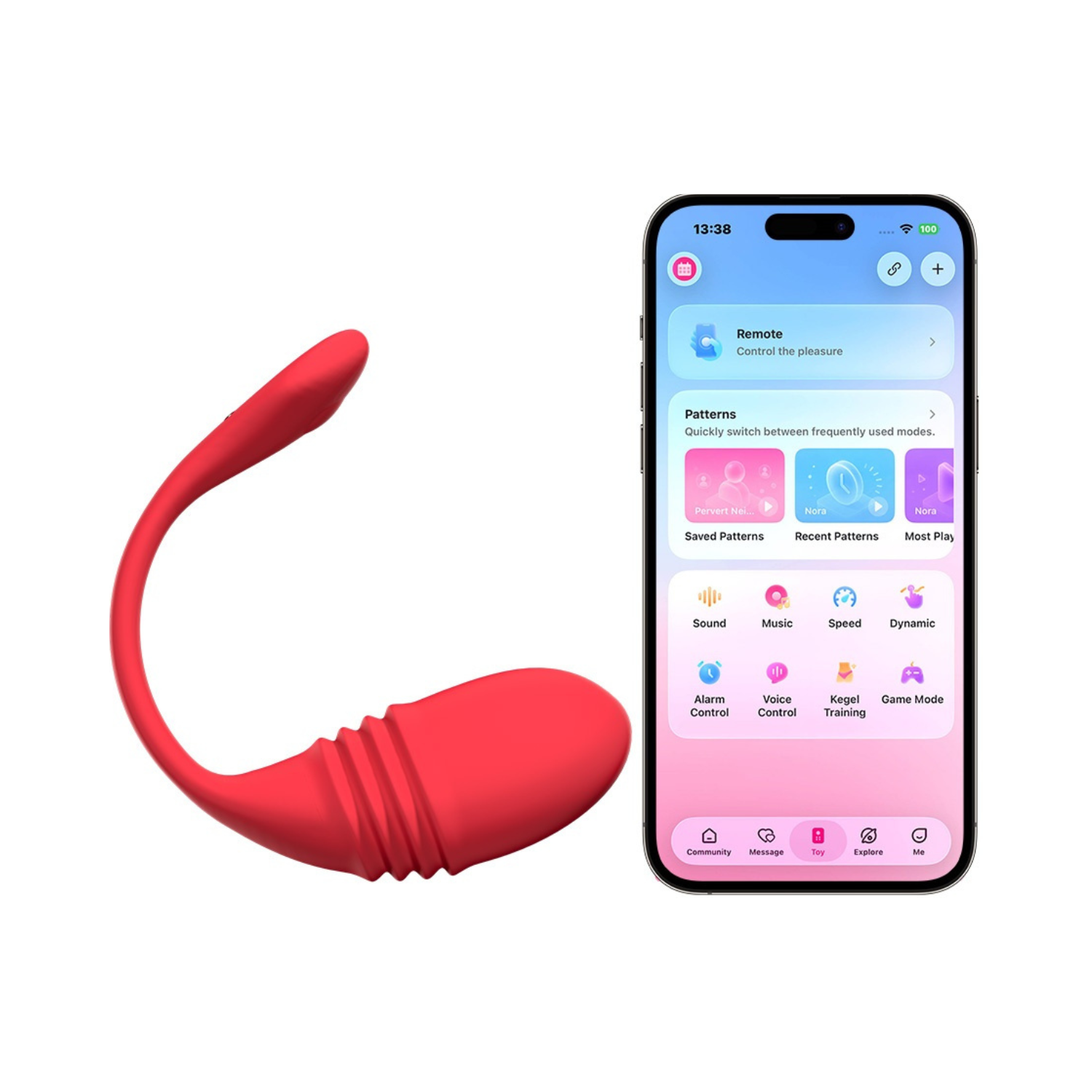Lovense Vulse - Wearable App-Controlled Thrusting Egg Vibrator