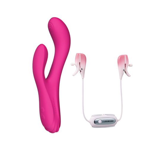 Osci 3 and Gemini  Dual Stimulation and Nipple Vibration Set