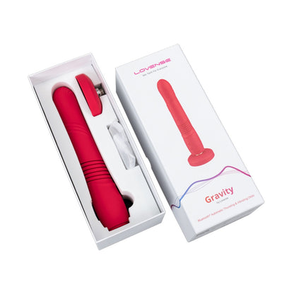 Lovense - Gravity App Controlled Suction Cup Thrusting Dildo