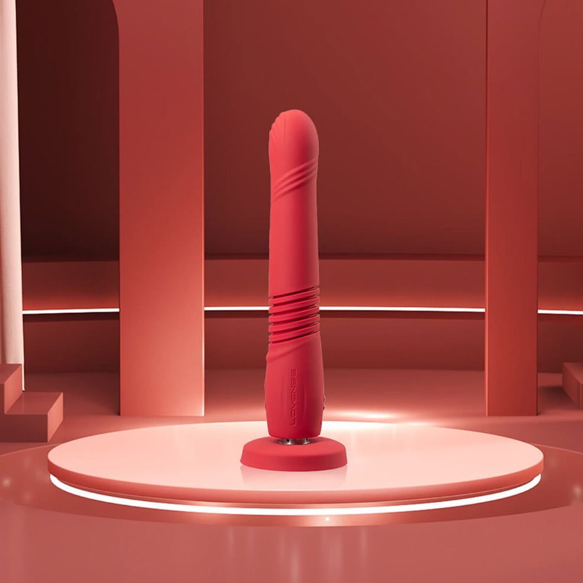 7 Inch app-controlled dildo Lovense Gravity