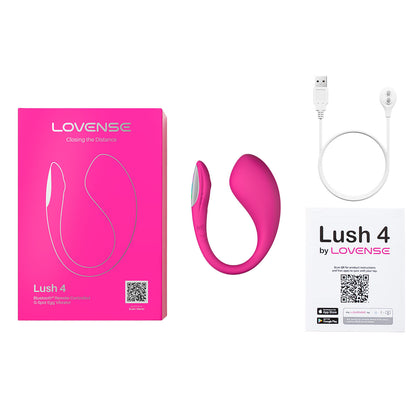 Lovense - Lush 4 App-Controlled G-Spot Egg Vibrator