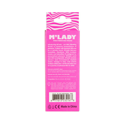 M'Lady - Mini Vibrating Silicone Wand