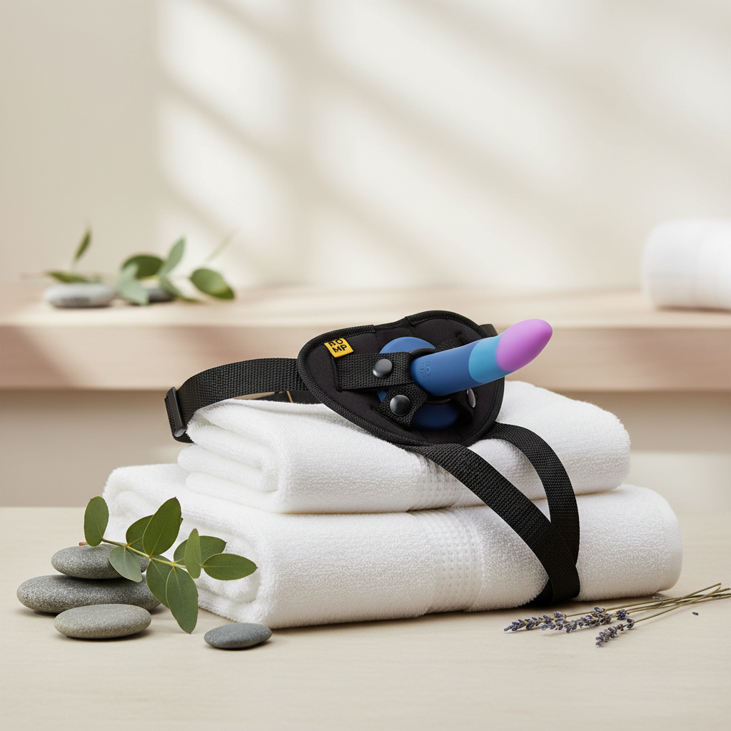 Minimalist spa setting