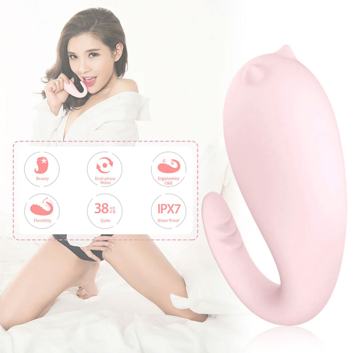 Monster Pub - 1X App Controlled  G Spot Vibrator with Remote (Mr Devil)