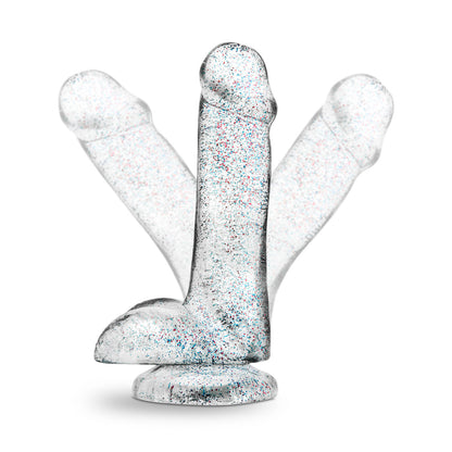 Naturally Yours - 6-Inch Glitter Suction Cup Dildo