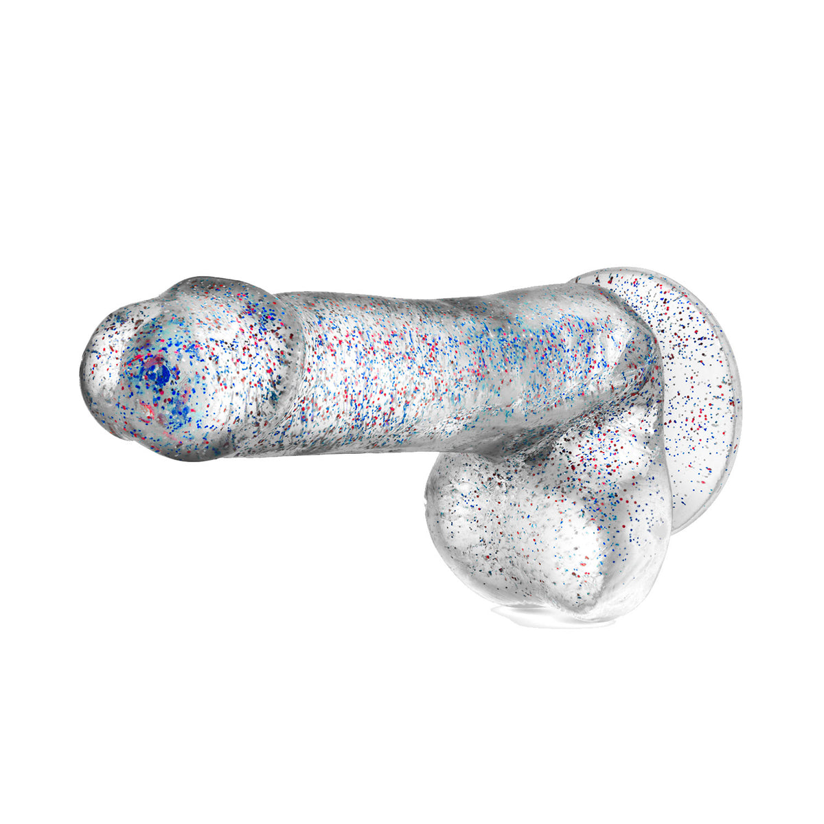 Naturally Yours - 6-Inch Glitter Suction Cup Dildo