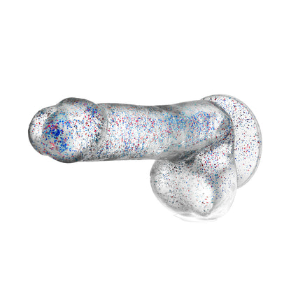 Naturally Yours - 6-Inch Glitter Suction Cup Dildo