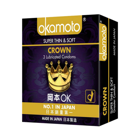 Okamoto - Crown Condoms Box of 3