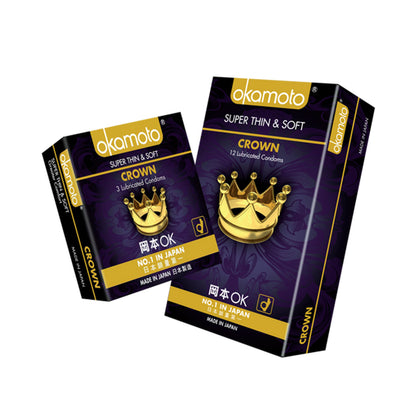 Okamoto - Crown Condoms Box of 3