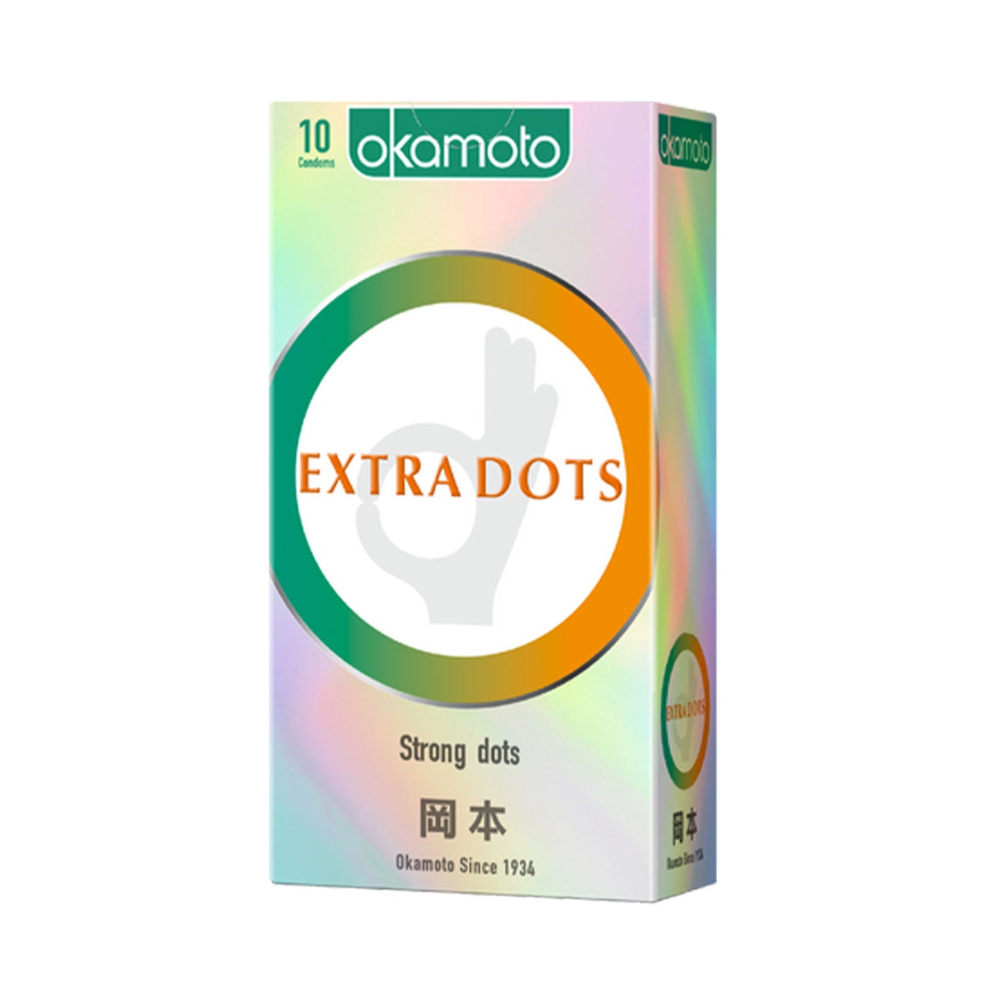 Okamoto - OK Extra Strong Dots Condom Box of 10