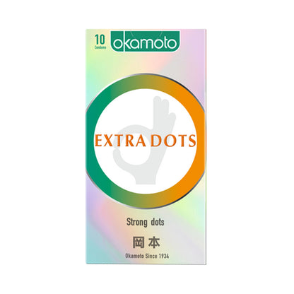 Okamoto - OK Extra Strong Dots Condom Box of 10