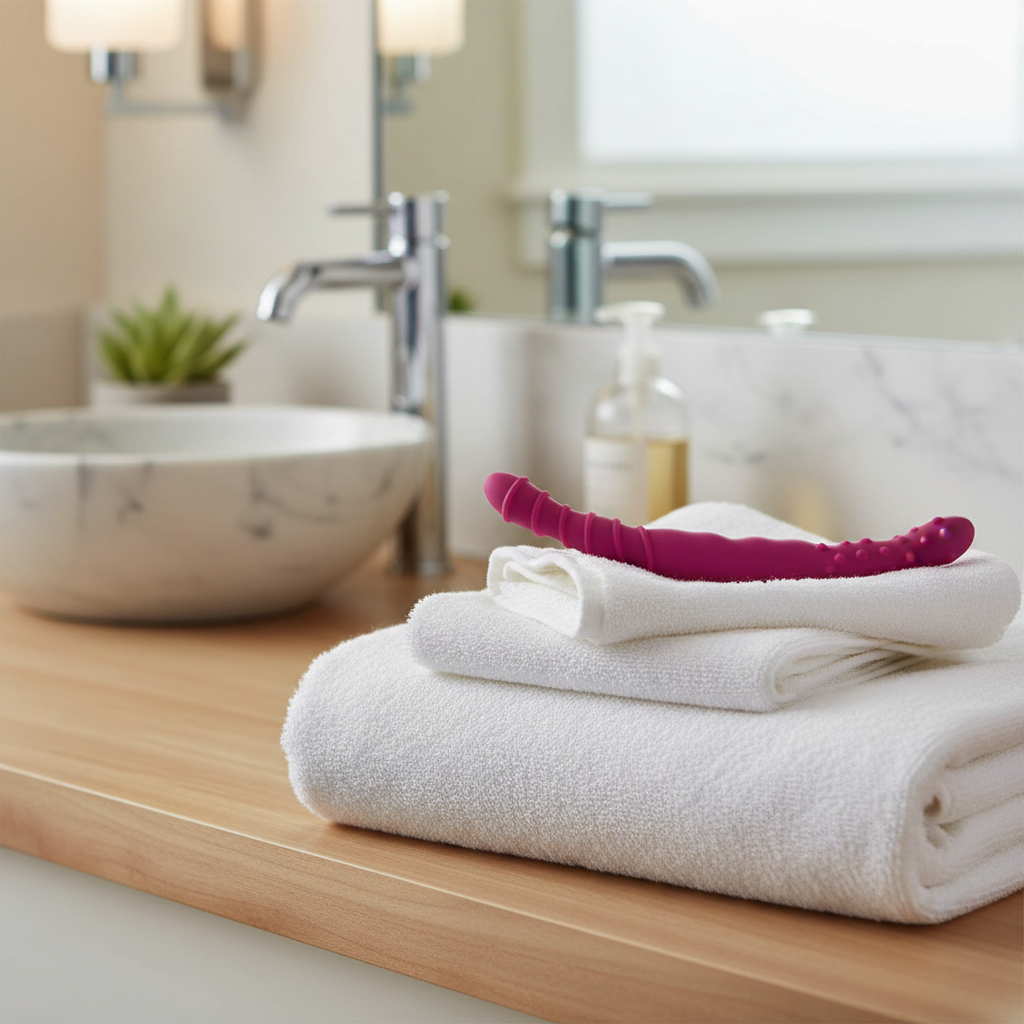 On spa towels
