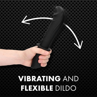 Ouch - Handheld 11-inch Silicone Vibrating Dildo