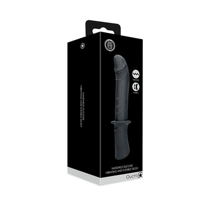 Ouch - Handheld 11-inch Silicone Vibrating Dildo