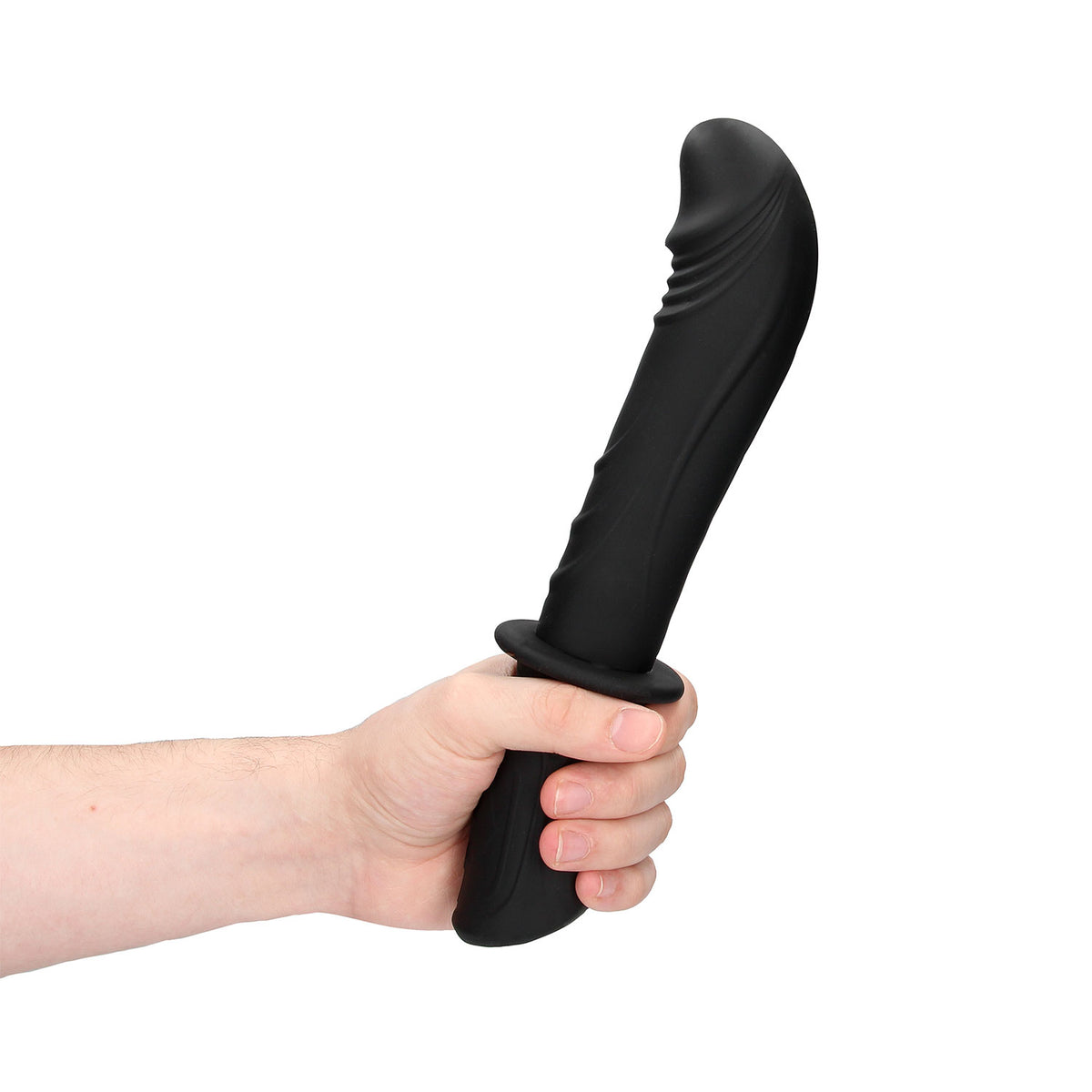 Ouch - Handheld 11-inch Silicone Vibrating Dildo