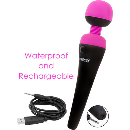 PalmPower - Recharge Clitoral Wand Massager