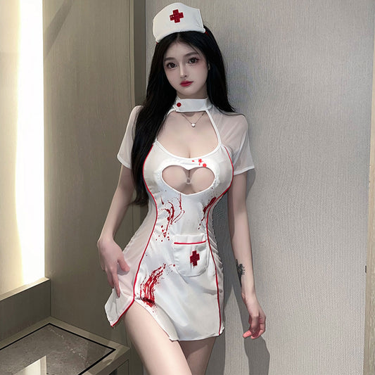 Ping Xian - Blood Stained Naughty Nurse Costume