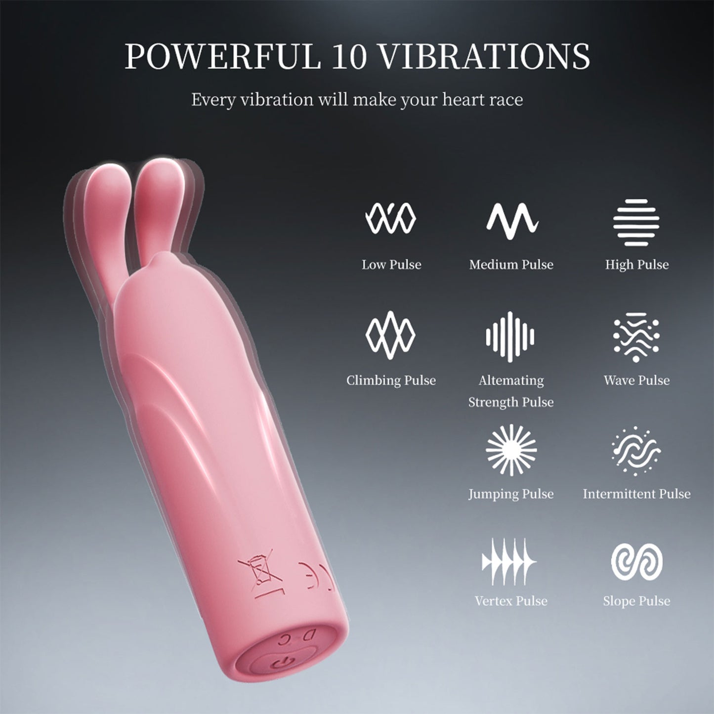 Pink Lifestyle - Blush Bunny Lipstick Vibrator