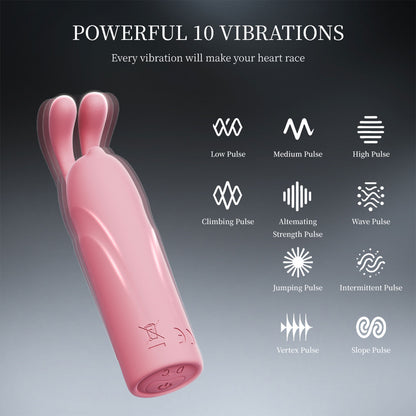 Pink Lifestyle - Blush Bunny Lipstick Vibrator
