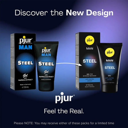 Pjur - Man Steel Penis Enlargement Gel With Paprika Extract 50ml