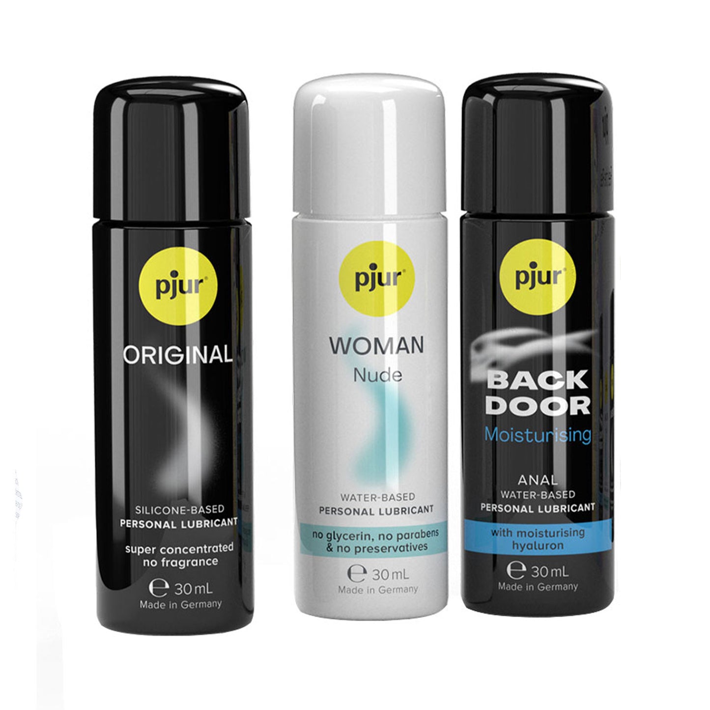 Pjur - Pride Box Set of 3 Water-based and Silicone-based Personal Lubricant 30 ml