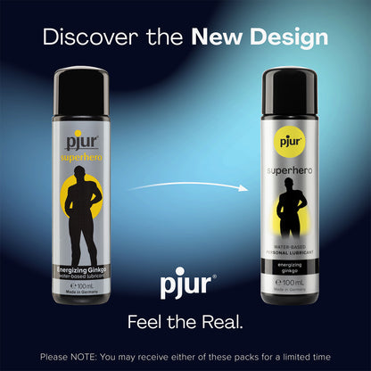 Pjur - Superhero Gingko Infused Water Based Lubricant 100ml