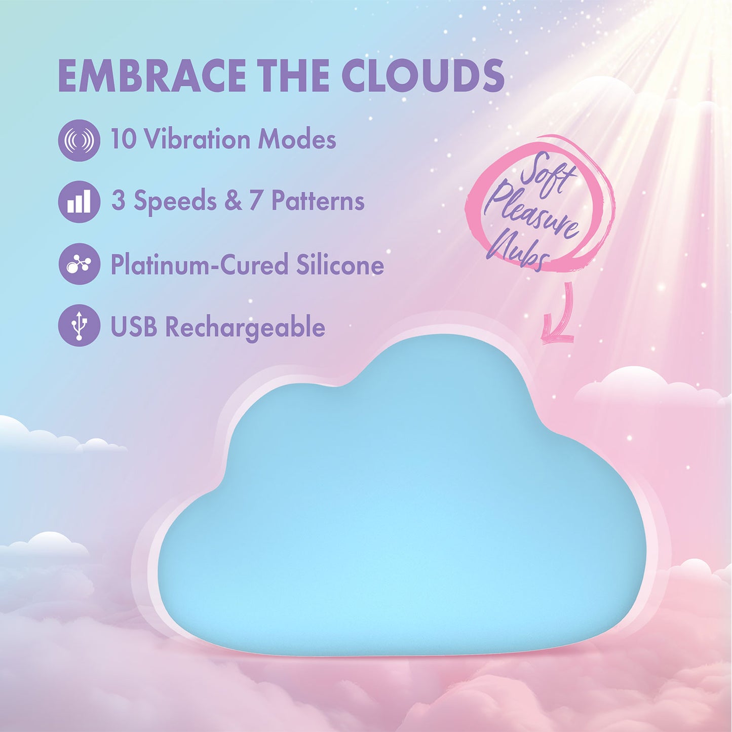 Play with Me - Cuddle Cloud Clitoral Vibrator