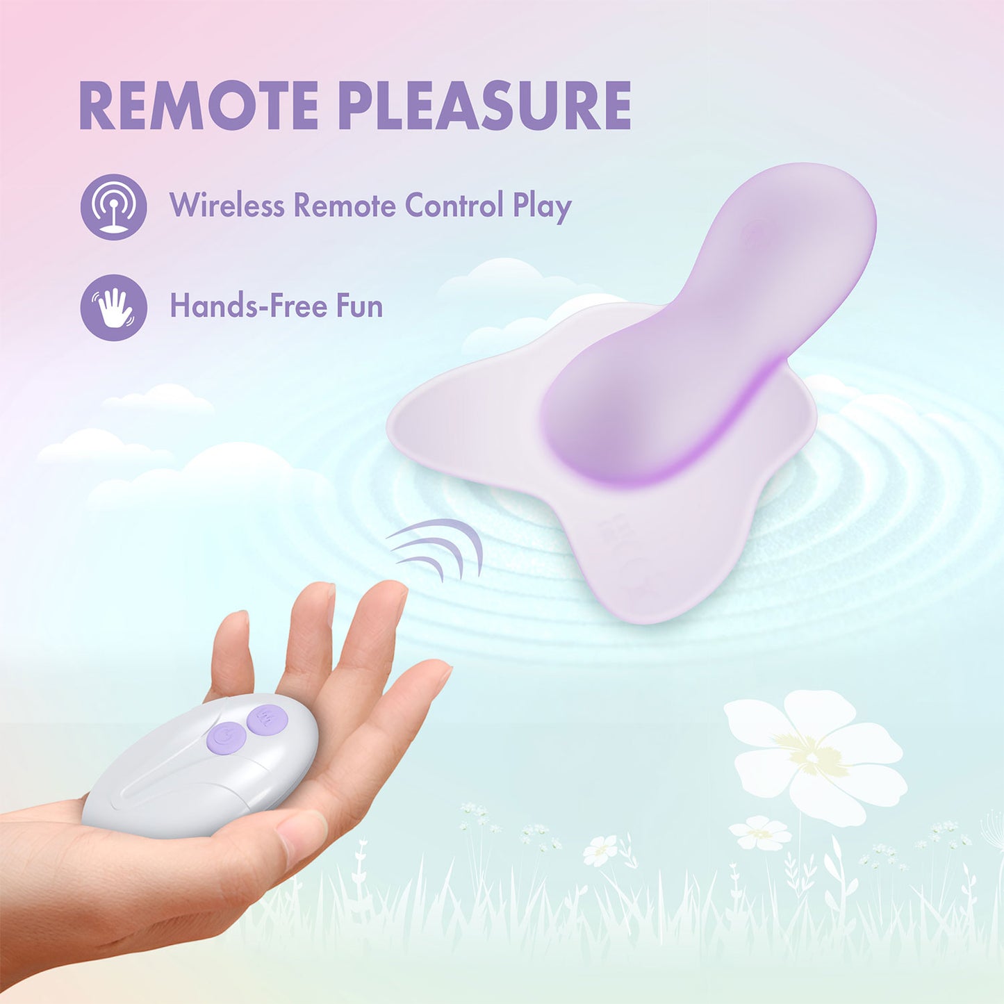 Play With Me - Flutter Love Remote Controlled Clitoral Vibrator