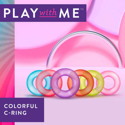 Play With Me - King of the Ring 6-Pack Penis Rings