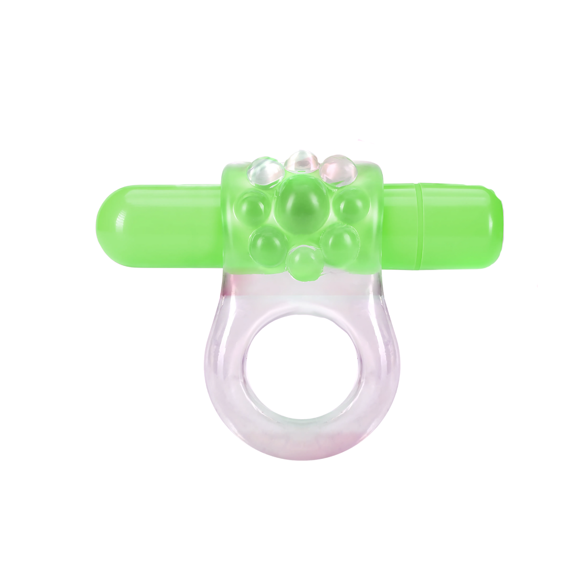 Play with Me - Teaser Vibrating Cock Ring Green