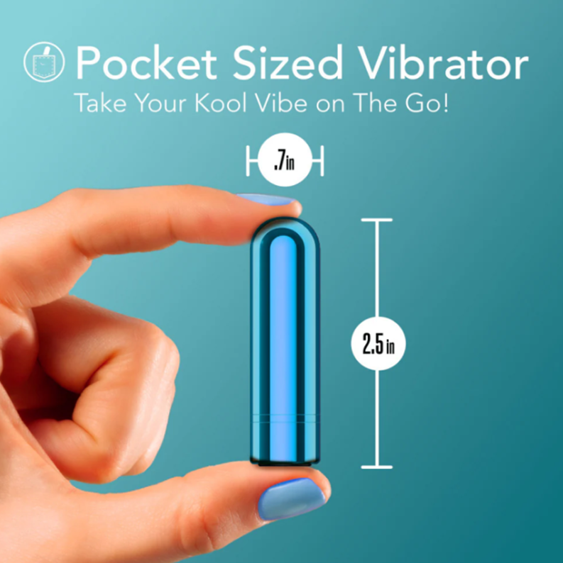 Blush - Kool Vibes Mini Bullet Vibrator Blueberry (Pre-Order)