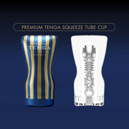 Tenga - Premium Squeeze Tube Onacup 15th Anniversary Blue