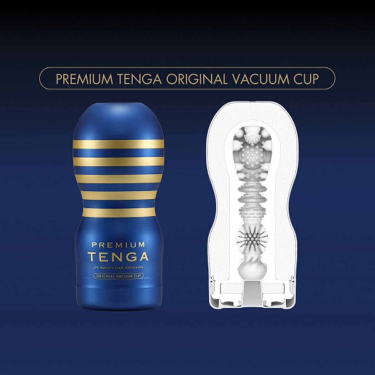 Tenga - Premium Original Vacuum Onacup 15th Anniversary Blue