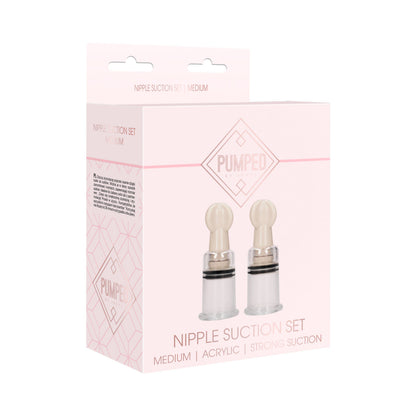 Pumped - Nipple Strong Suction Acrylic Set Medium