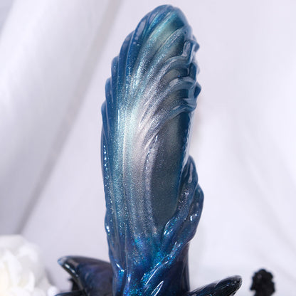 Ren Waiwu - Cang Ming 6.5-inch Platinum Silicone Dildo