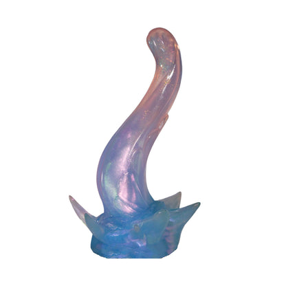 Ren Waiwu - Cangyao Fish 5.75-inch Platinum Silicone Dildo Small