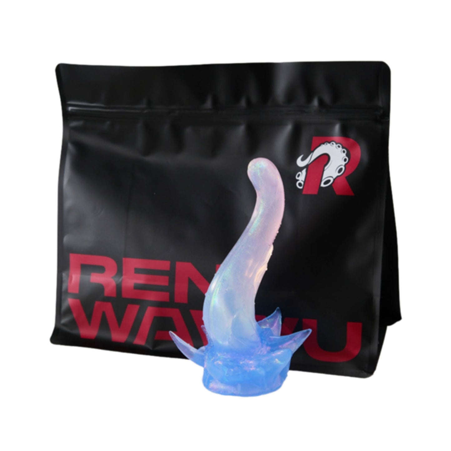 Ren Waiwu - Cangyao Fish 5.75-inch Platinum Silicone Dildo Small
