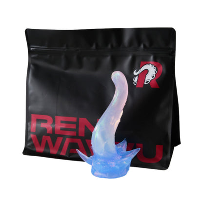 Ren Waiwu - Cangyao Fish 5.75-inch Platinum Silicone Dildo Small